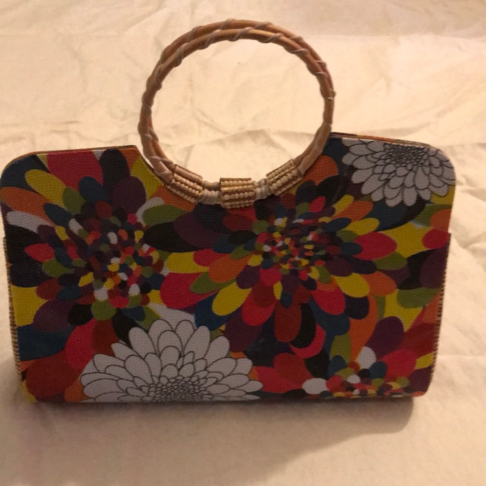 Floral handbag